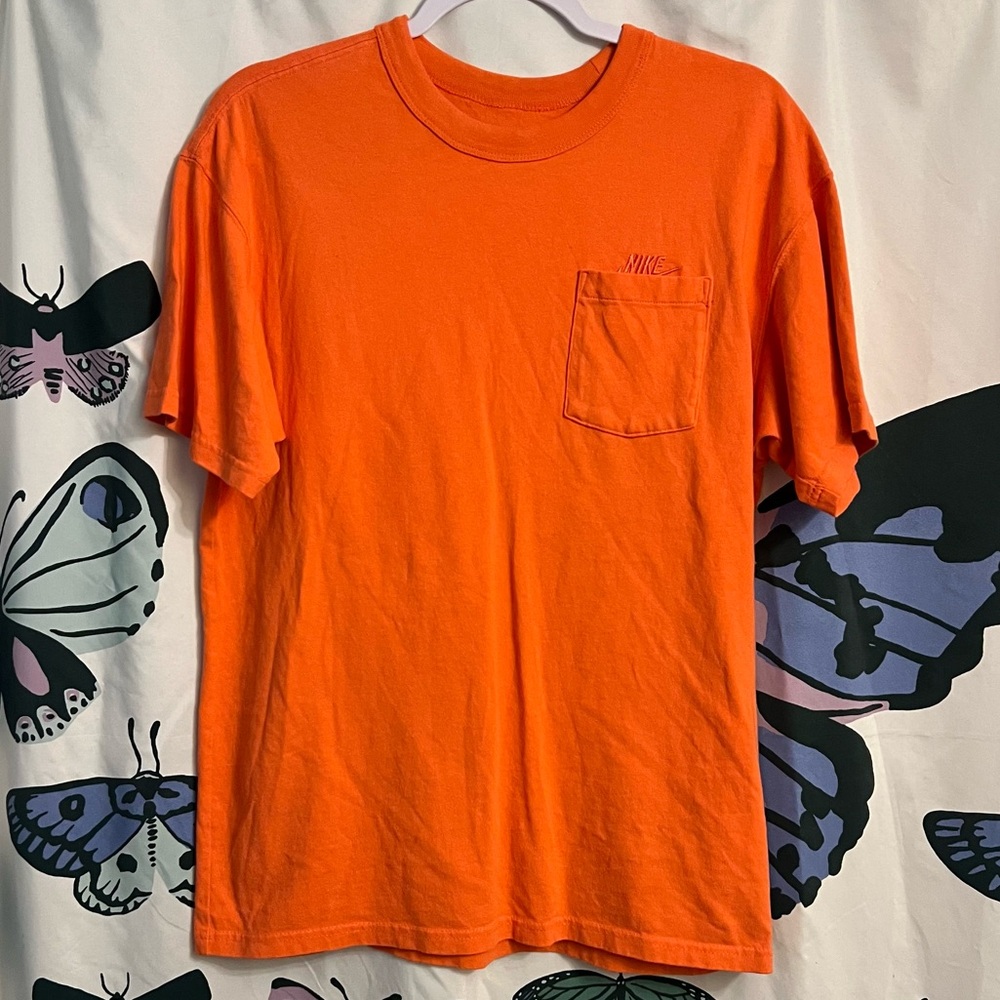 Nike Orange Men's Shirt
